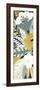 Vintage Bouquet Yellow Panel I-Michael Mullan-Framed Premium Giclee Print