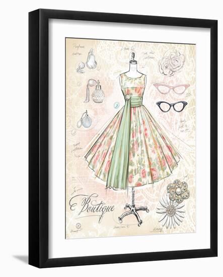 Vintage Boutique-Chad Barrett-Framed Art Print