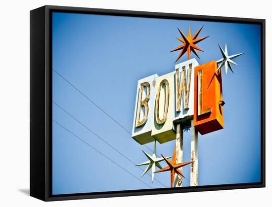 Vintage Bowl III-Recapturist-Framed Stretched Canvas