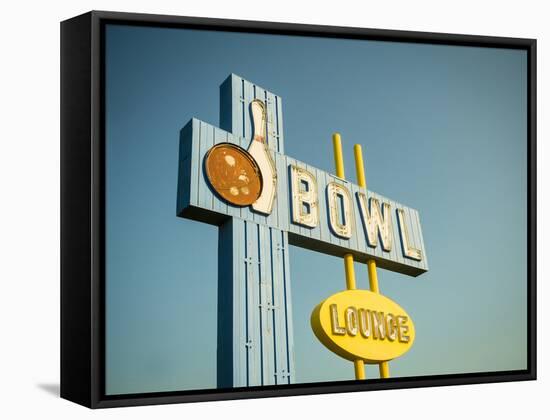 Vintage Bowl IV-Recapturist-Framed Stretched Canvas