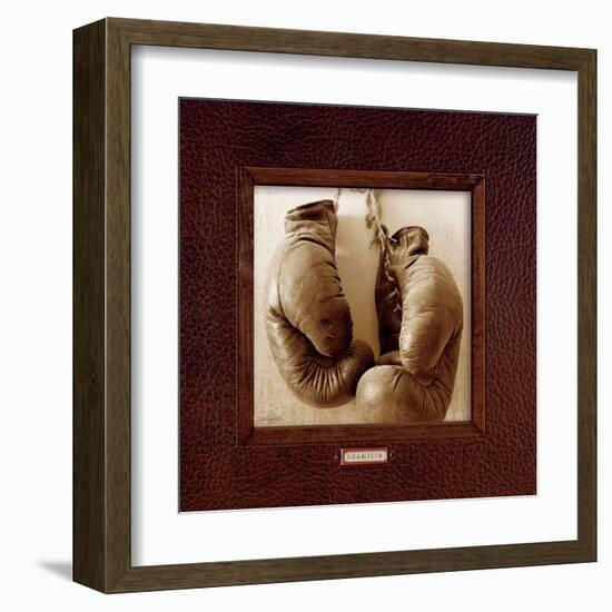 Vintage Boxing-Sam Appleman-Framed Art Print