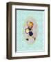 Vintage Boy with Drum-Effie Zafiropoulou-Framed Giclee Print