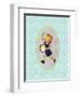 Vintage Boy with Drum-Effie Zafiropoulou-Framed Giclee Print