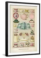 Vintage Breakfast China-The Vintage Collection-Framed Giclee Print
