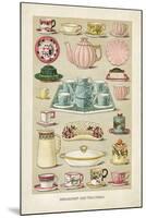 Vintage Breakfast China-The Vintage Collection-Mounted Giclee Print