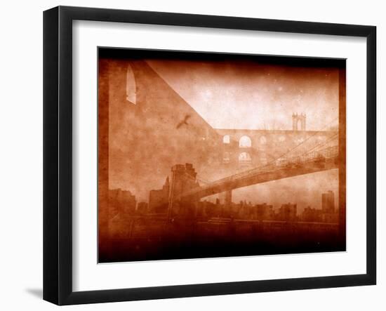 Vintage Bridge 2x-Evan Morris Cohen-Framed Premium Photographic Print