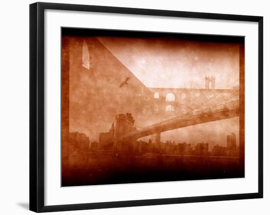 Vintage Bridge 2x-Evan Morris Cohen-Framed Premium Photographic Print