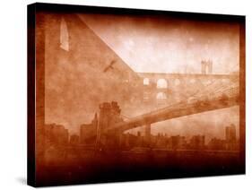 Vintage Bridge 2x-Evan Morris Cohen-Stretched Canvas