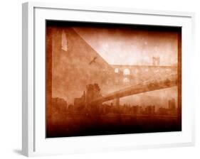 Vintage Bridge 2x-Evan Morris Cohen-Framed Photographic Print