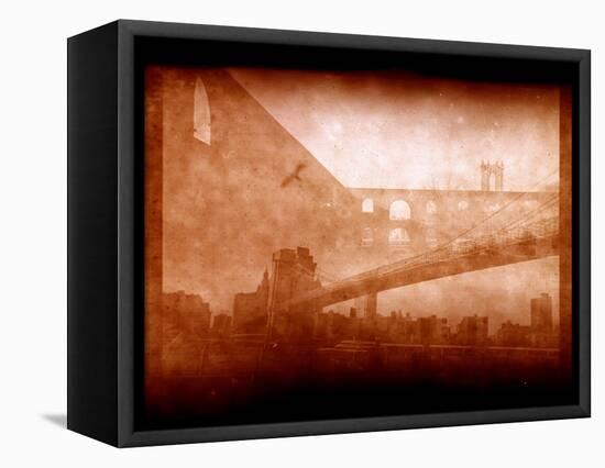 Vintage Bridge 2x-Evan Morris Cohen-Framed Stretched Canvas