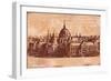 Vintage Budapest Background-Petrafler-Framed Art Print