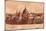 Vintage Budapest Background-Petrafler-Mounted Art Print