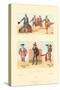 Vintage Bullfighting Outfits-null-Stretched Canvas