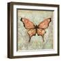 Vintage Butterflies I-Paul Brent-Framed Art Print