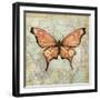 Vintage Butterflies I-Paul Brent-Framed Art Print