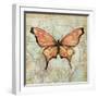 Vintage Butterflies I-Paul Brent-Framed Art Print