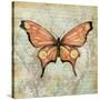 Vintage Butterflies I-Paul Brent-Stretched Canvas