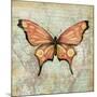 Vintage Butterflies I-Paul Brent-Mounted Art Print