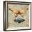 Vintage Butterflies II-Paul Brent-Framed Art Print