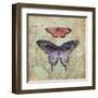 Vintage Butterflies IV-Paul Brent-Framed Art Print