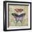 Vintage Butterflies IV-Paul Brent-Framed Art Print