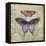 Vintage Butterflies IV-Paul Brent-Framed Stretched Canvas