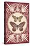 Vintage Butterfly Duo-null-Stretched Canvas