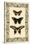 Vintage Butterfly Trio-null-Stretched Canvas