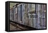 Vintage Caboose III-Kathy Mahan-Framed Stretched Canvas