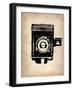 Vintage Camera 1-NaxArt-Framed Art Print