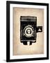 Vintage Camera 1-NaxArt-Framed Art Print