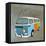 Vintage Camper Van-Dominique Vari-Framed Stretched Canvas