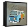 Vintage Camper Van-Dominique Vari-Framed Stretched Canvas