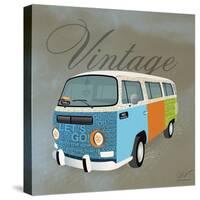 Vintage Camper Van-Dominique Vari-Stretched Canvas