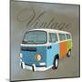 Vintage Camper Van-Dominique Vari-Mounted Art Print