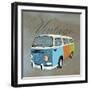 Vintage Camper Van-Dominique Vari-Framed Premium Giclee Print