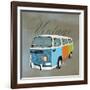 Vintage Camper Van-Dominique Vari-Framed Art Print