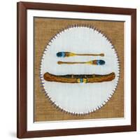 Vintage Camping Embroidery C-THE Studio-Framed Giclee Print