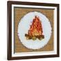 Vintage Camping Embroidery D-THE Studio-Framed Giclee Print