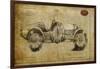 Vintage Car 1926-Sidney Paul & Co.-Framed Art Print