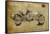 Vintage Car 1926-Sidney Paul & Co.-Framed Stretched Canvas