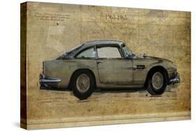 Vintage Car 1963-Sidney Paul & Co.-Stretched Canvas