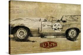 Vintage Car 23-Sidney Paul & Co.-Stretched Canvas