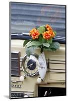 Vintage Car, Buckeltaunus, Convertible, Year of Construction Unknown, Detail, Vase on the Dashboard-Fact-Mounted Photographic Print