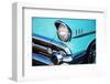 Vintage Car Front Detail-null-Framed Art Print