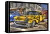 Vintage Car-Robert Kaler-Framed Stretched Canvas