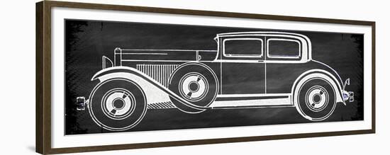 Vintage Car-The Saturday Evening Post-Framed Giclee Print