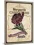 Vintage Carnation Seed Packet-null-Mounted Giclee Print