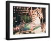 Vintage Carousel Horse-Andrekart Photography-Framed Photographic Print