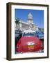 Vintage Cars and Capitol Building, Havana, Cuba-Steve Vidler-Framed Photographic Print